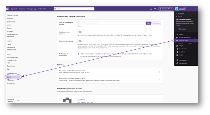 Connecting to Twitch via RTMP